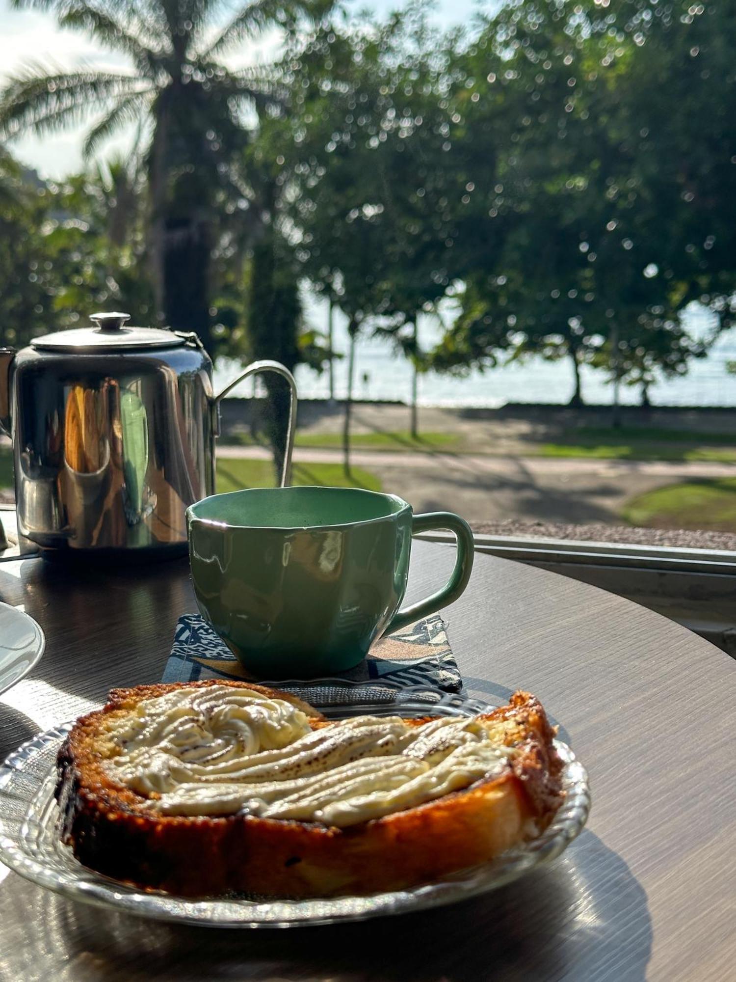 Apartamento Com Vista Pro Mar No Centro De Ubatuba - 2 Quartos E Cozinha Completa Kültér fotó